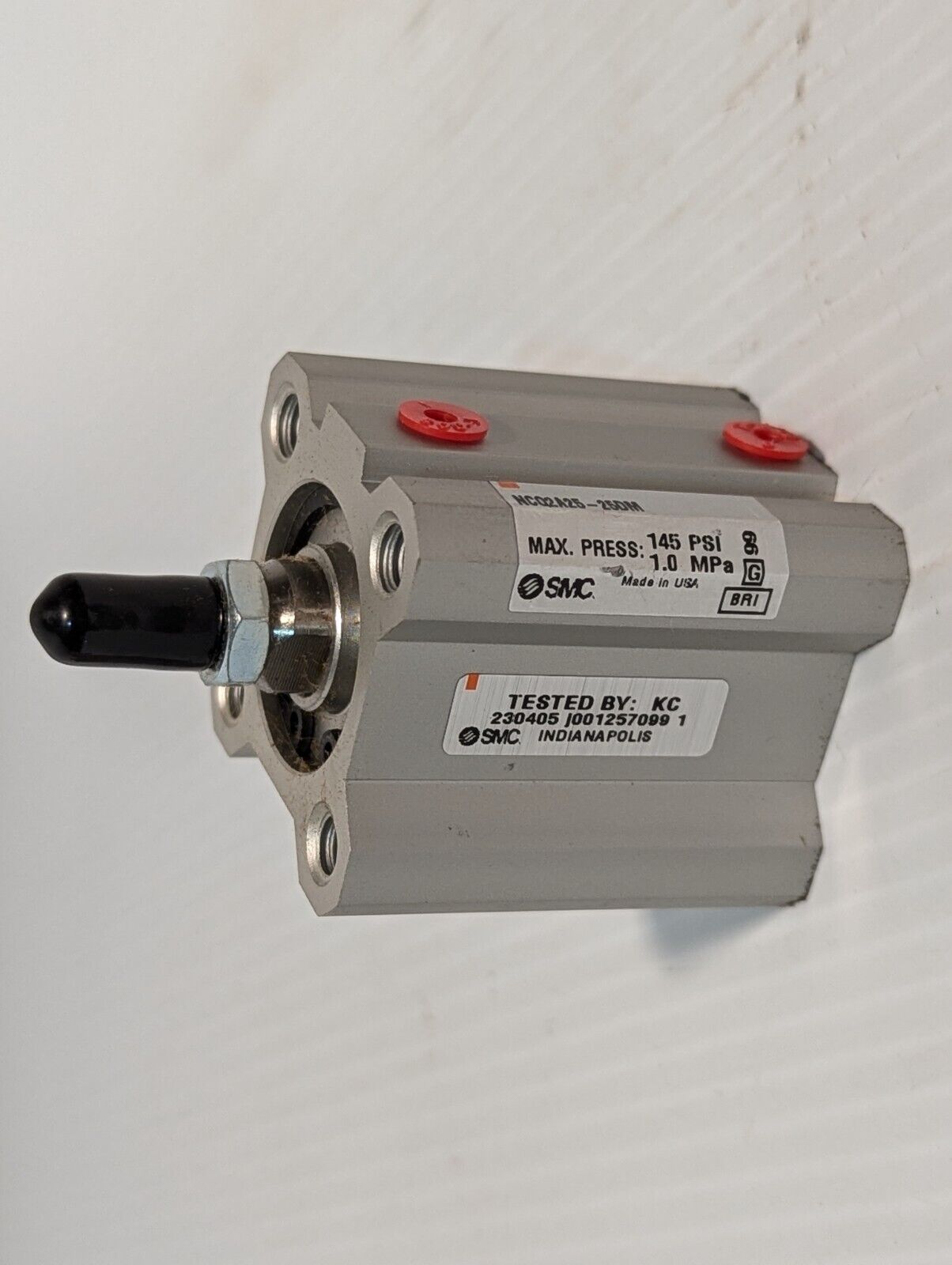 SMC NCQ2A25-35DM Compact Pneumatic Cylinder 25mm Bore 35mm Stroke - Free Ship