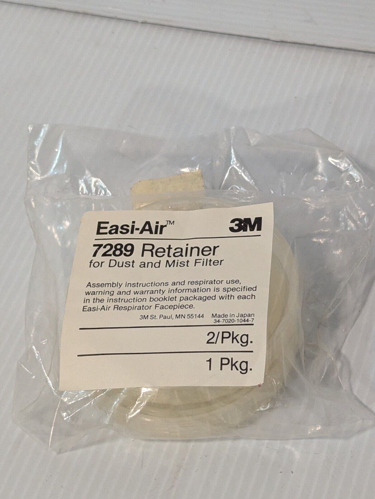3M Easi-Air 7289 Retainer for Dust and Mist Filter (2-Pack) - Free Shipping