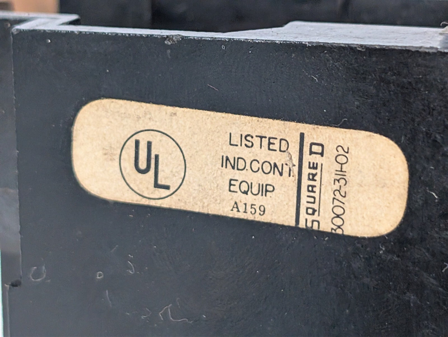 Square D Class 9065 Type SEO-8 Series A Overload Relay 600VAC