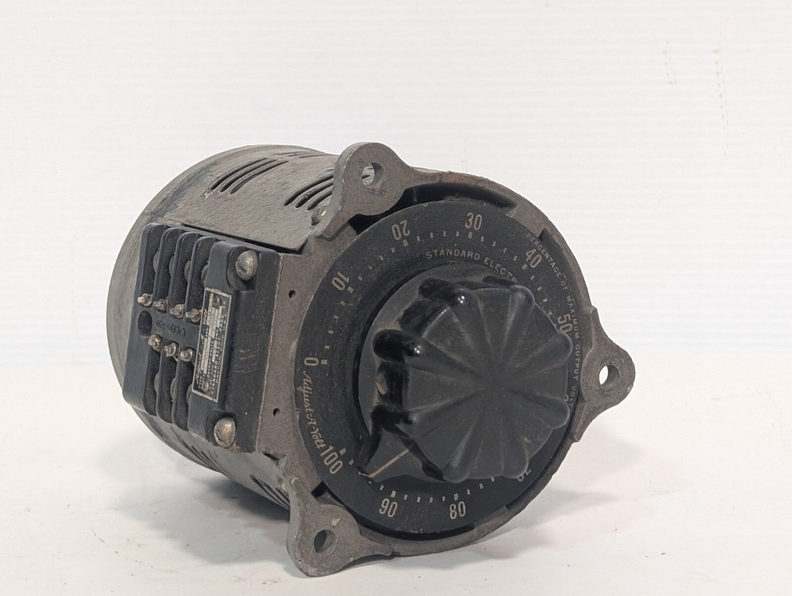 Standard Electrical 6535 Ser. 1012, Adjust-A-Volt Variable Transformer,  0-135