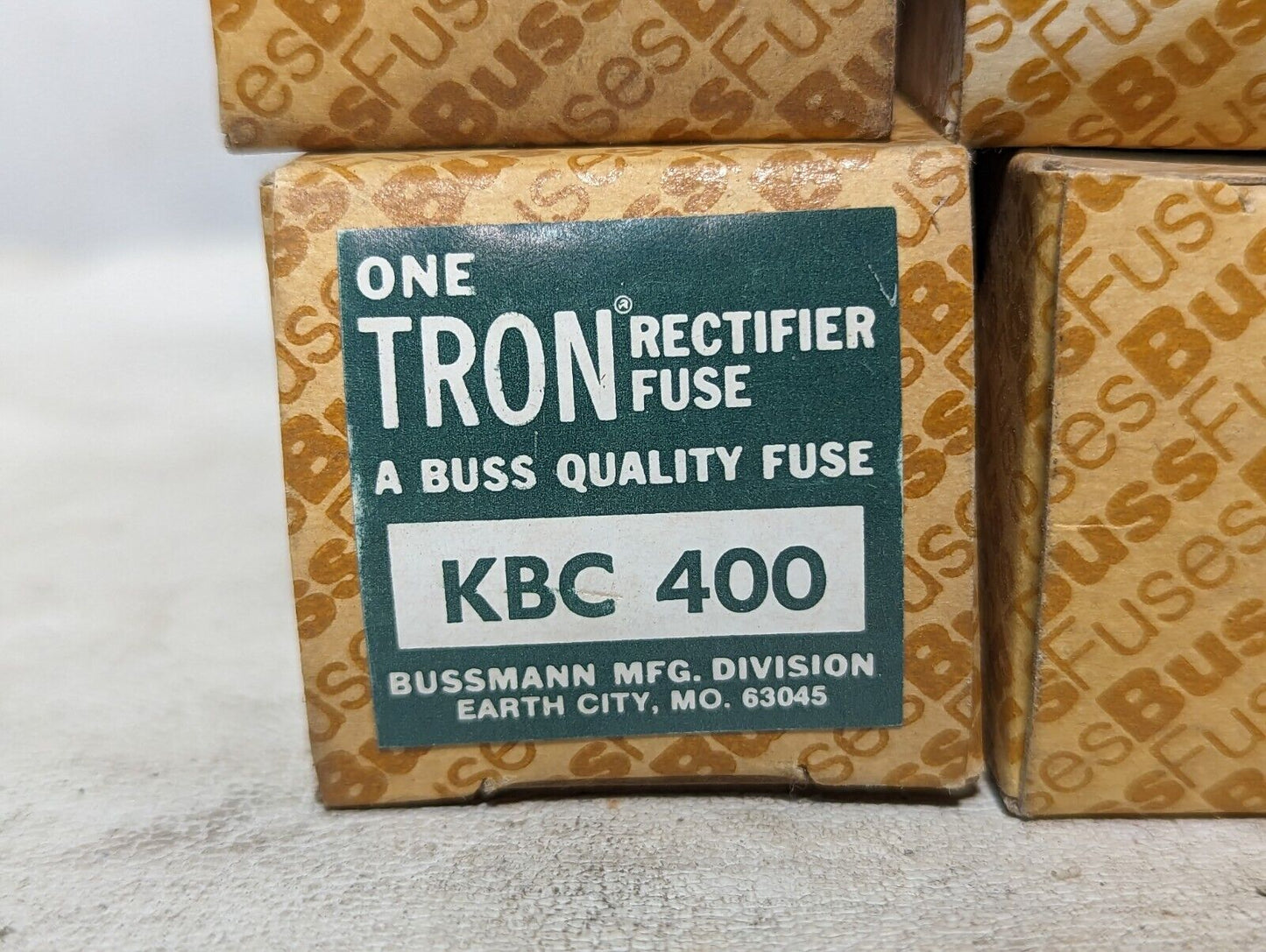 Bussmann KBC400 TRON rectifier fuse, 400A, 600V or less