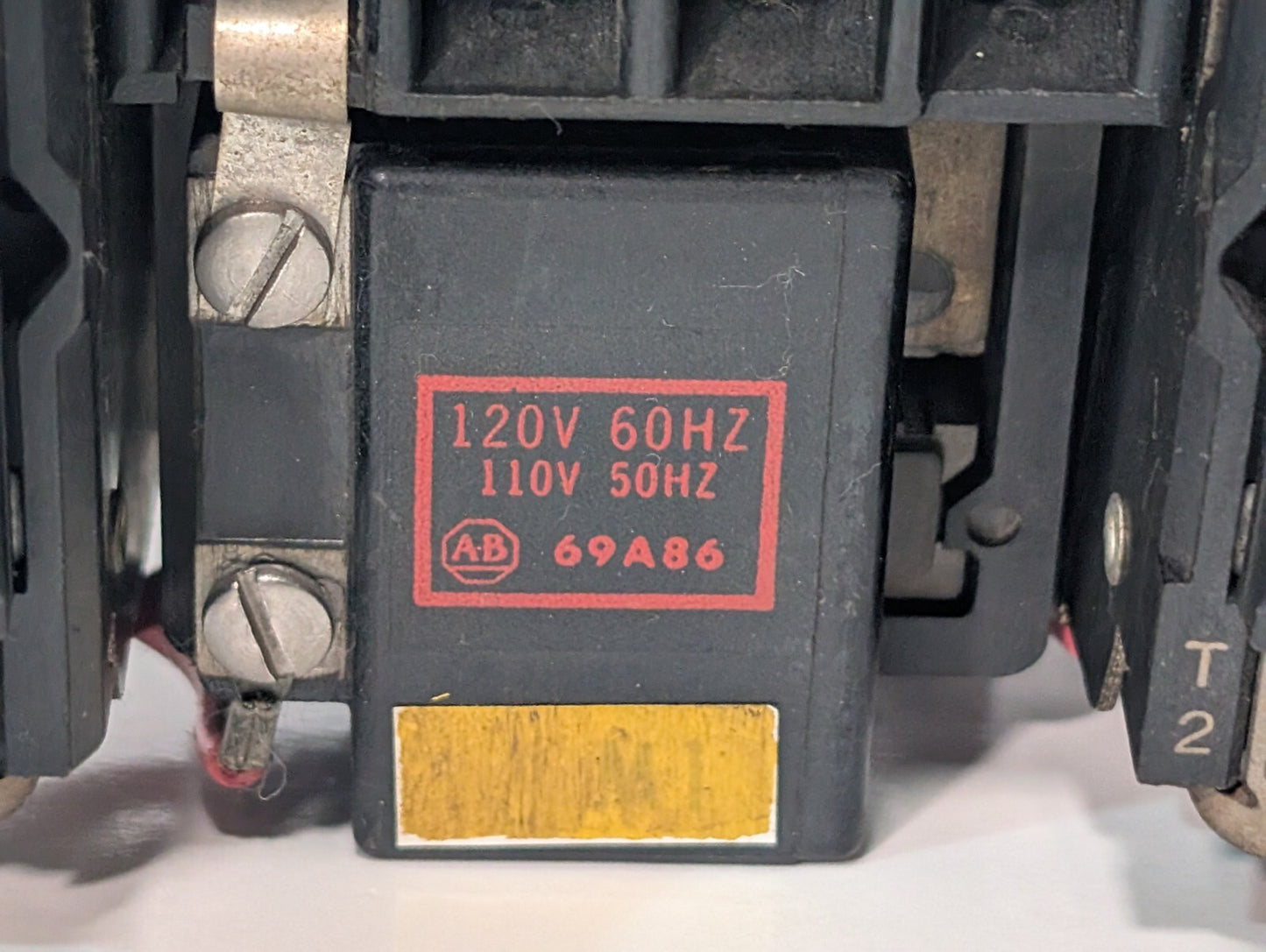 Allen Bradley 709-T0D103 Motor Starter, 1.5hp@230v, 2hp@460v, Size 00, Series K