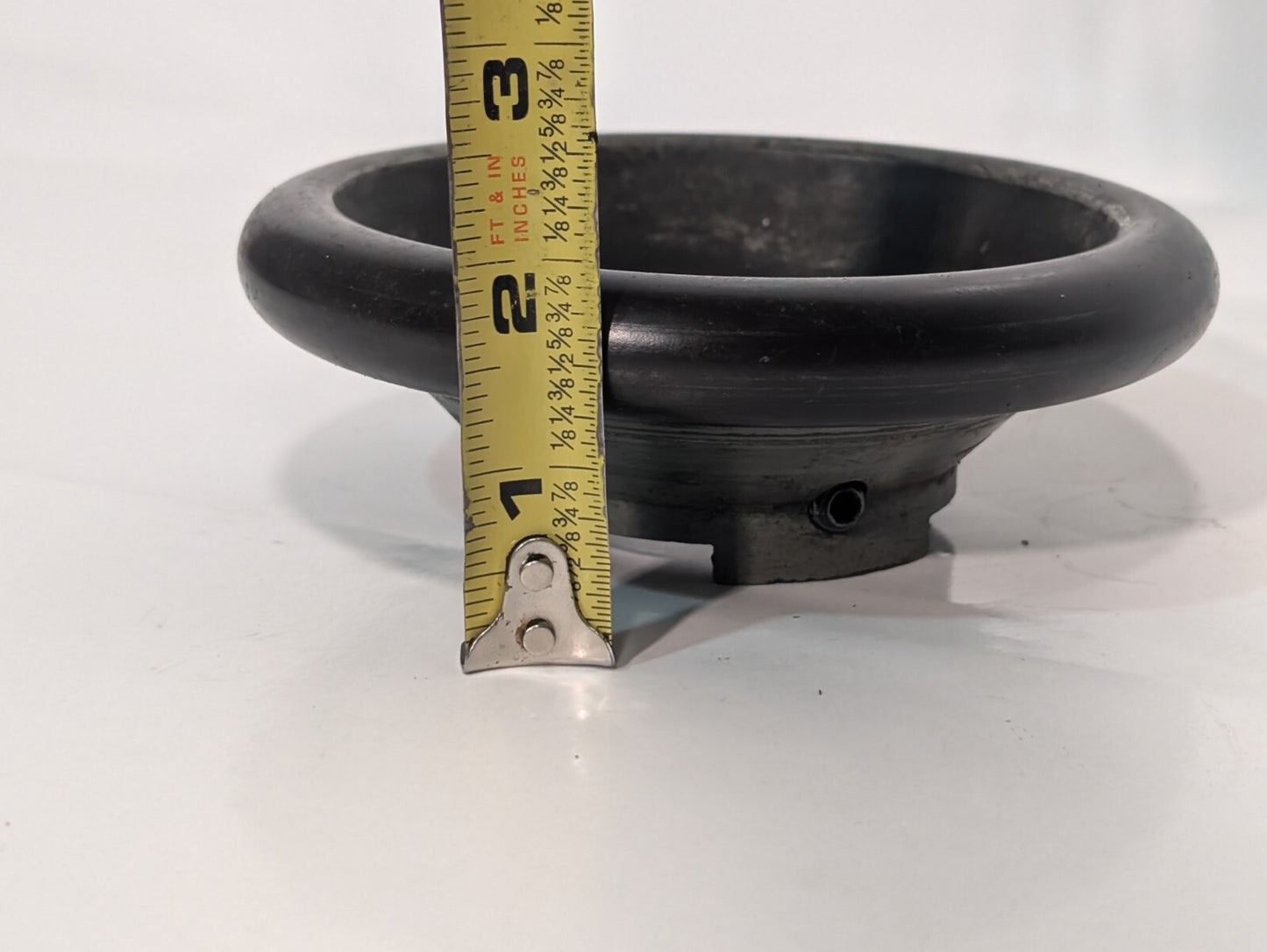 Unidentified Industrial Machine Guard, 5.5" Diameter, Keyed Bore