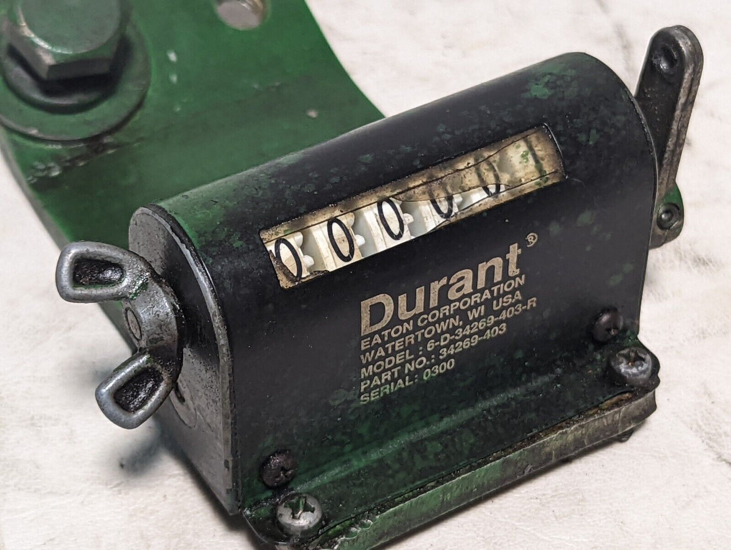 Durant 6-D-34269-403-R counter, part no. 34269-403, 1 million