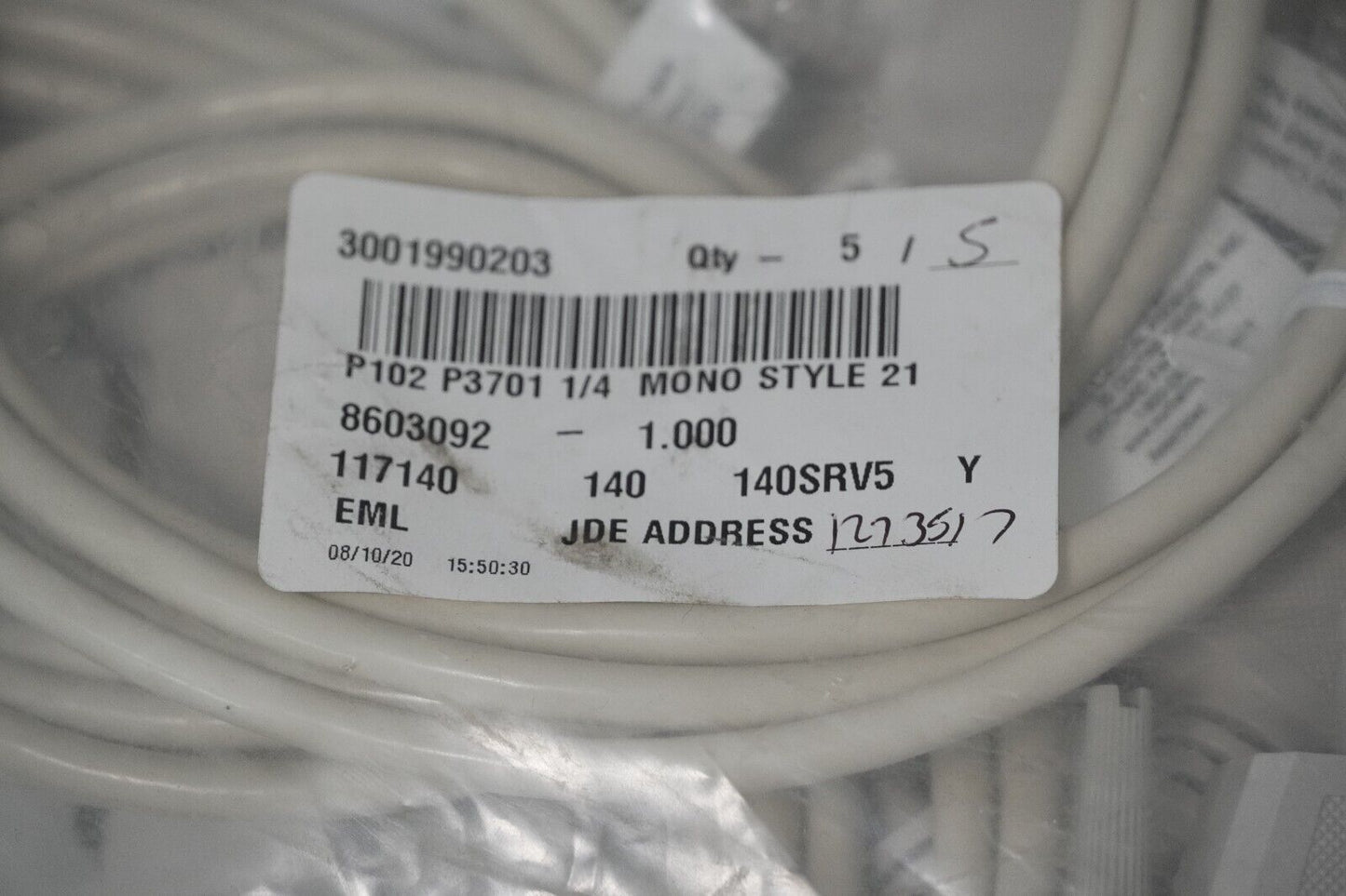 Stryker 3001-990-203 bed cable, Curbell