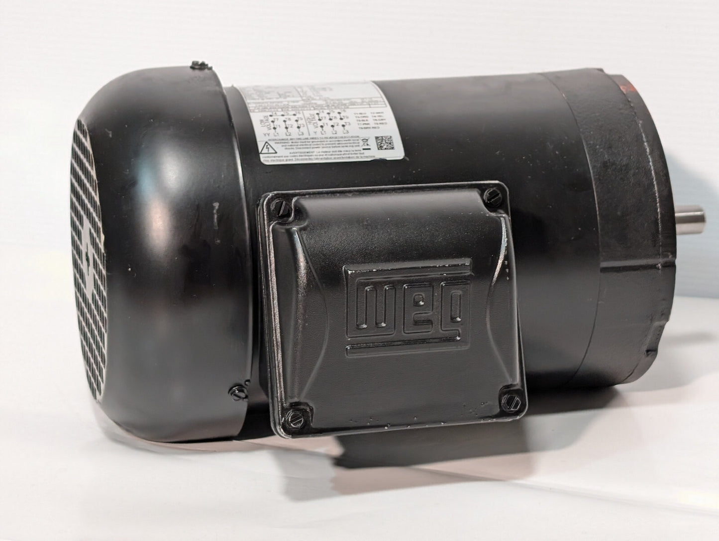 Weg 99883258 Inverter Duty Pump Motor .75HP, 1760RPM, 3 Phase, TEFC, 230/460V