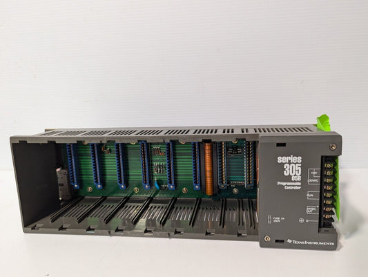 Texas Instruments 305-05B programmable controller, 97-132/194-264VAC in, 5/24VDC