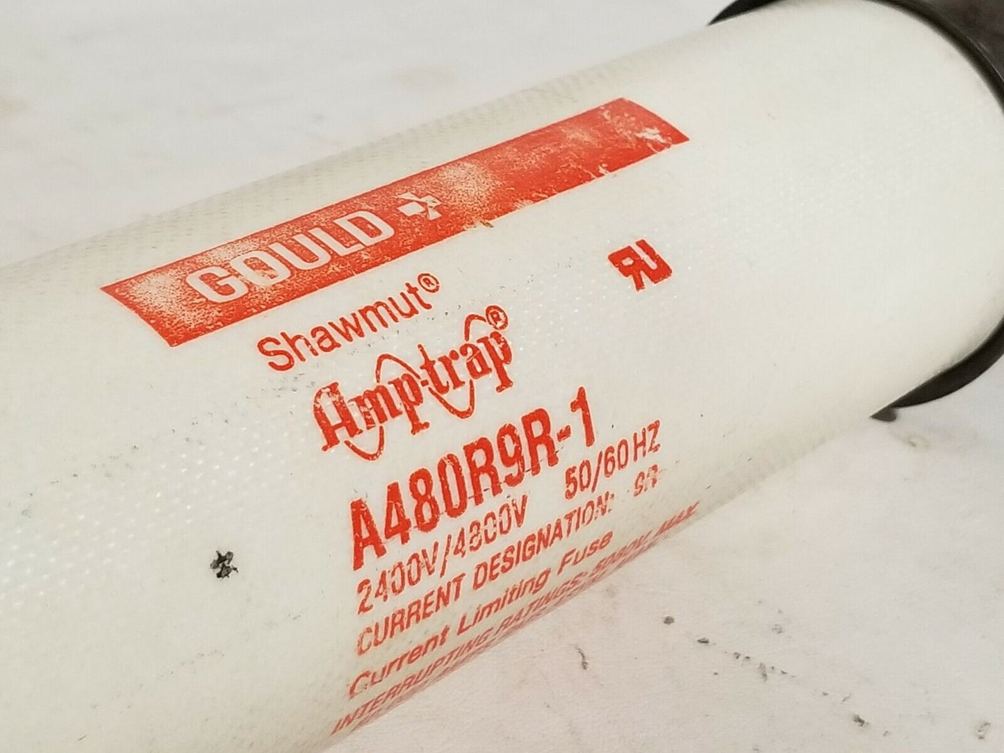 Gould Shawmut Amptrap A480R94-1 2400V/4800V, 50/60 Hz fuse, 4R current designat.