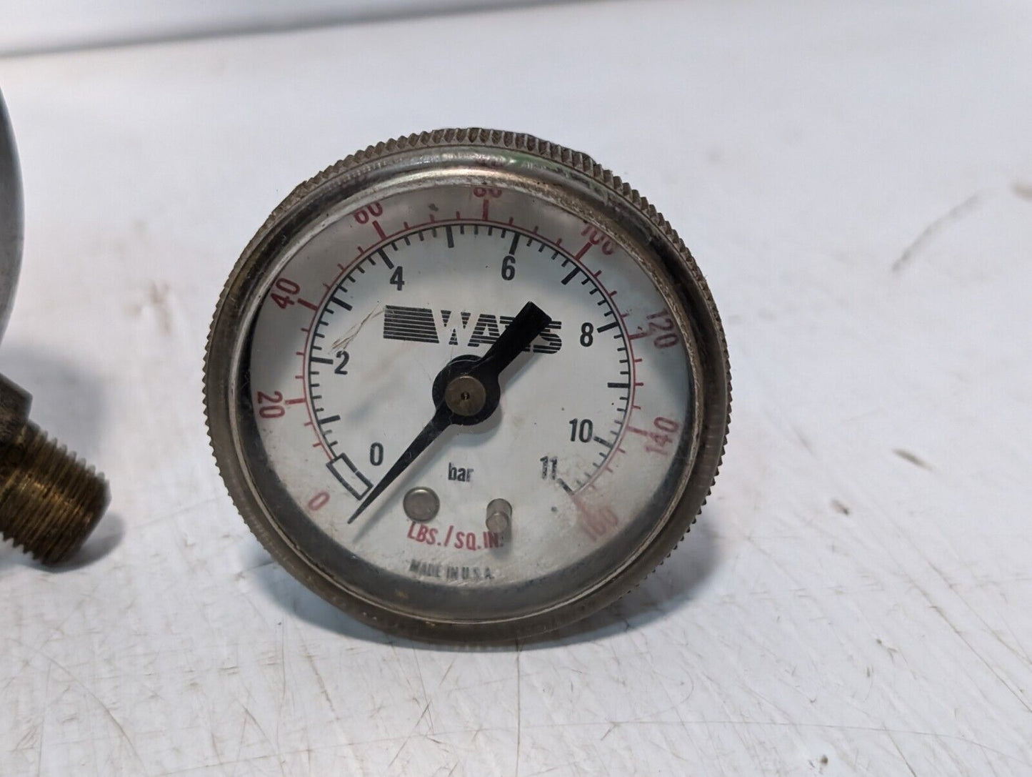 Lot of 11 Pressure Gauges, Assorted Brands and Sizes - Free Shipping