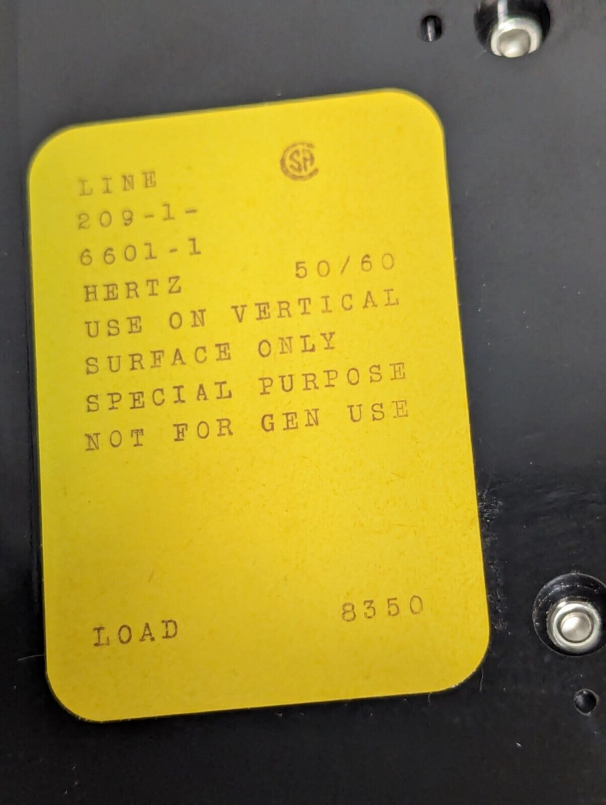 Airpax 209-1-6601-1 Circuit Breaker, 25A, 120/240 VAC, 1 Pole - Free Shipping
