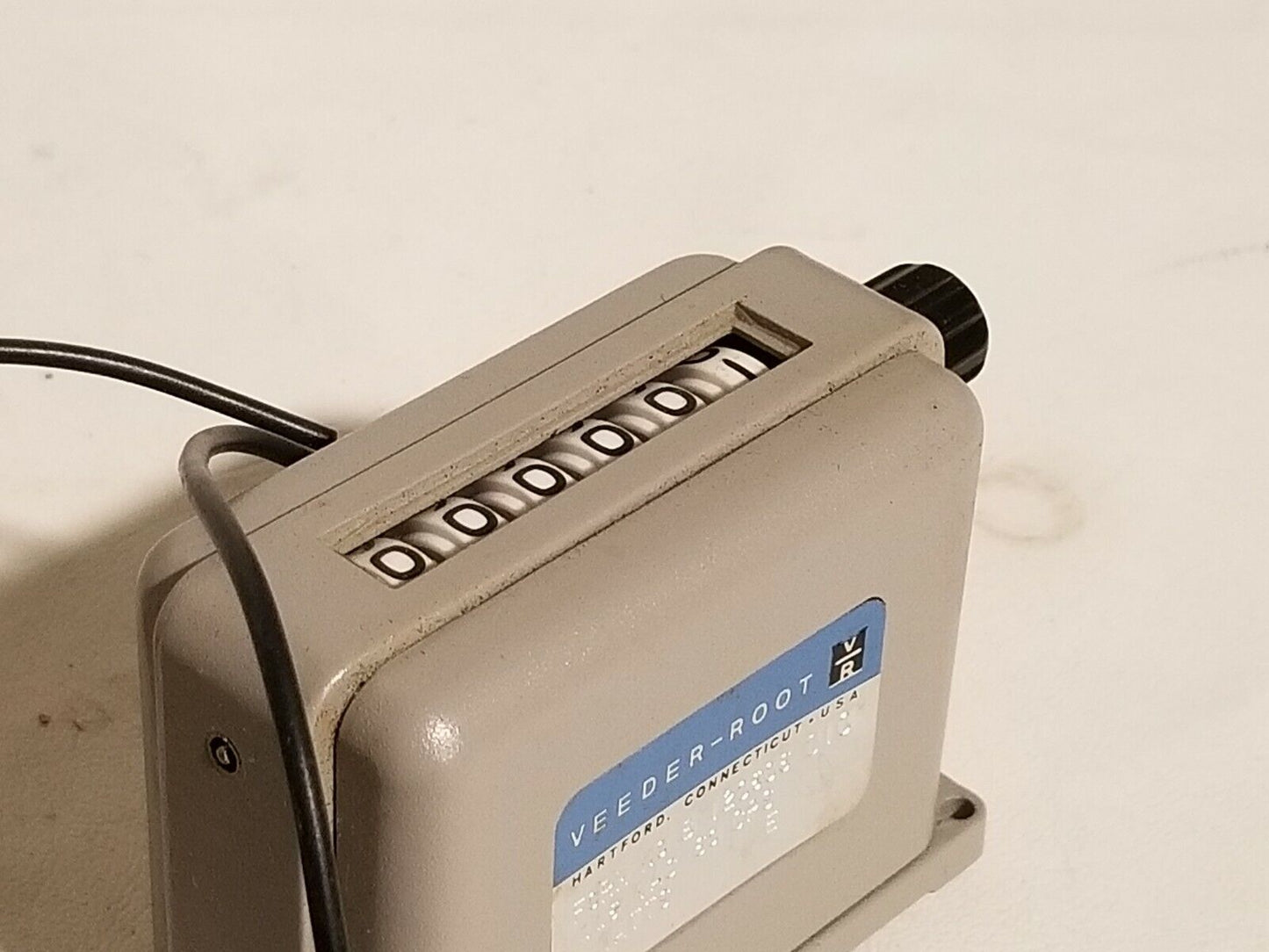 Veeder-Root counter electric, Form no. B 120606 010 115 VAC, 60 CPS, 8 watts