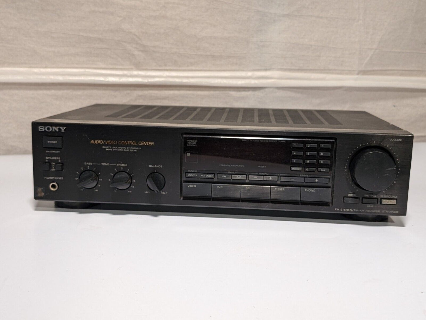 Sony STR-AV320 Stereo Amplifier, Audio/Video Control Center, 100W