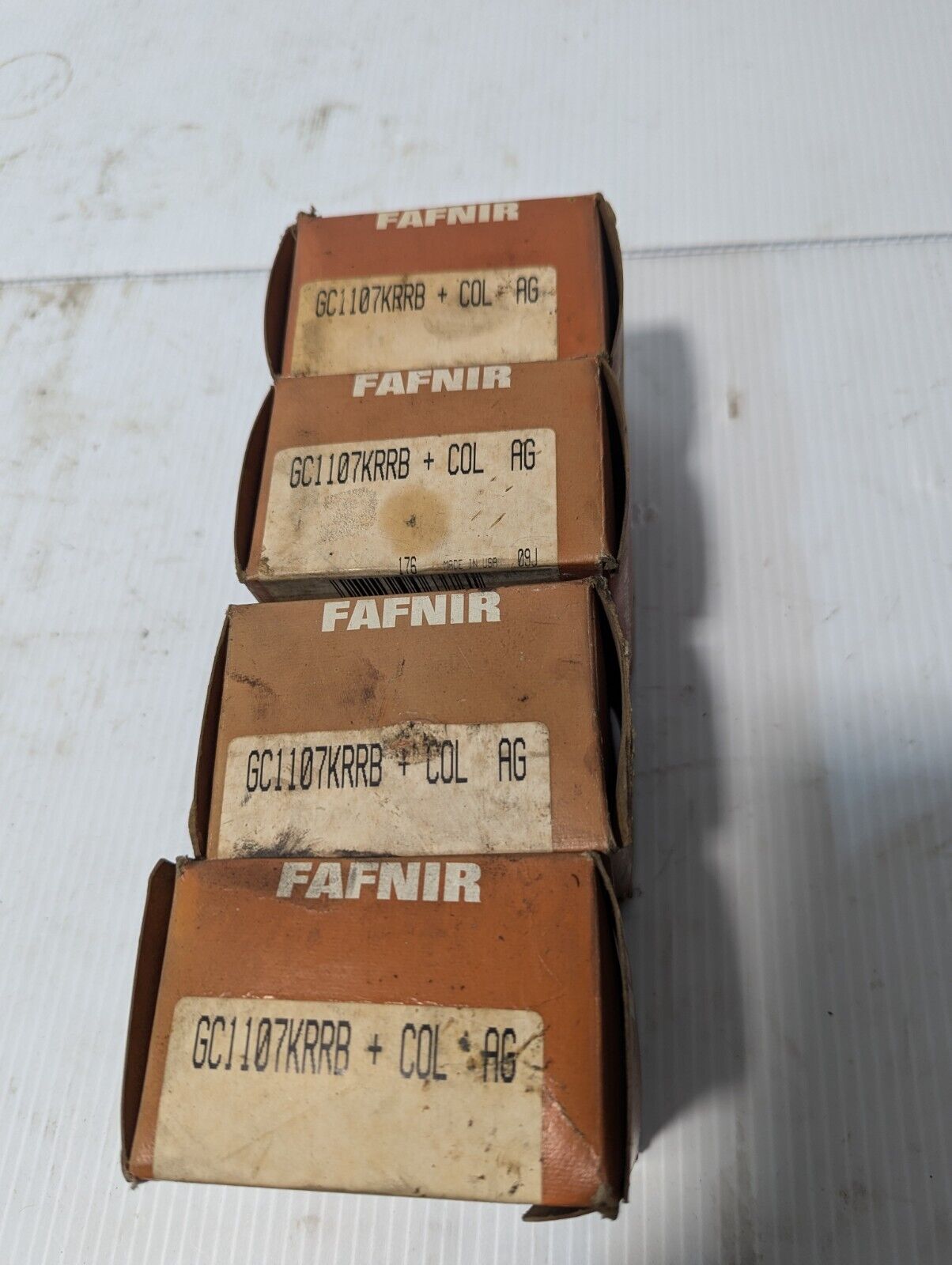 Fafnir GC1107KRRB + COL AG ball bearing insert, new old stock - Free Shipping