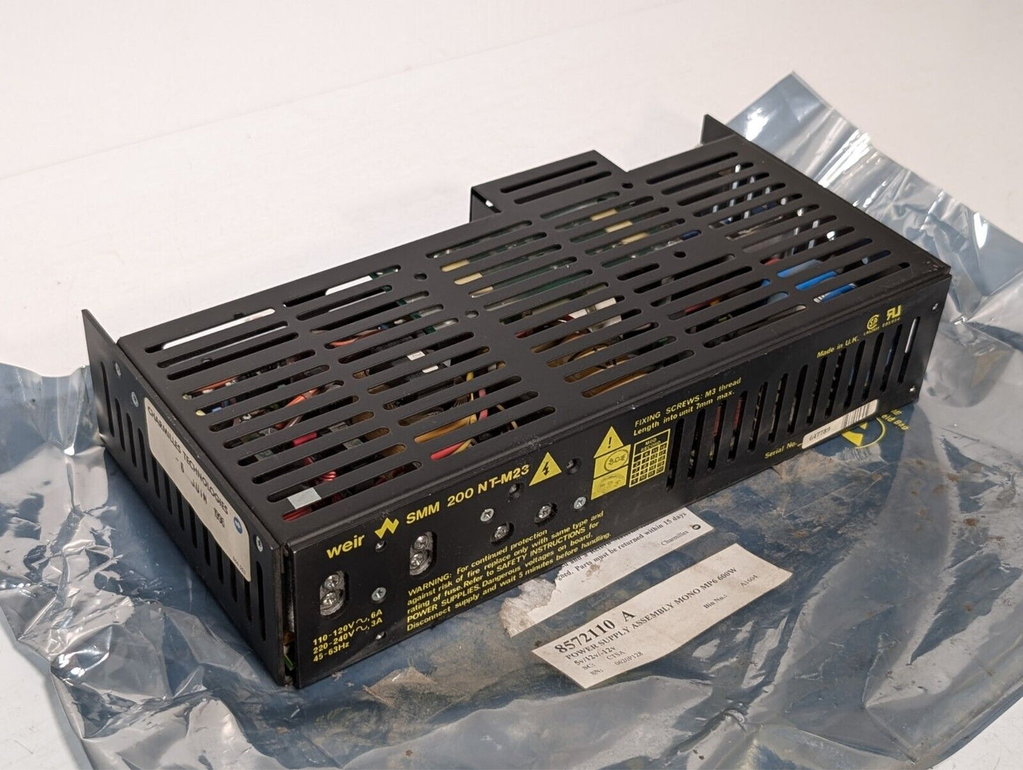 Weir SMM 200 NT-M23 Power Supply Assembly