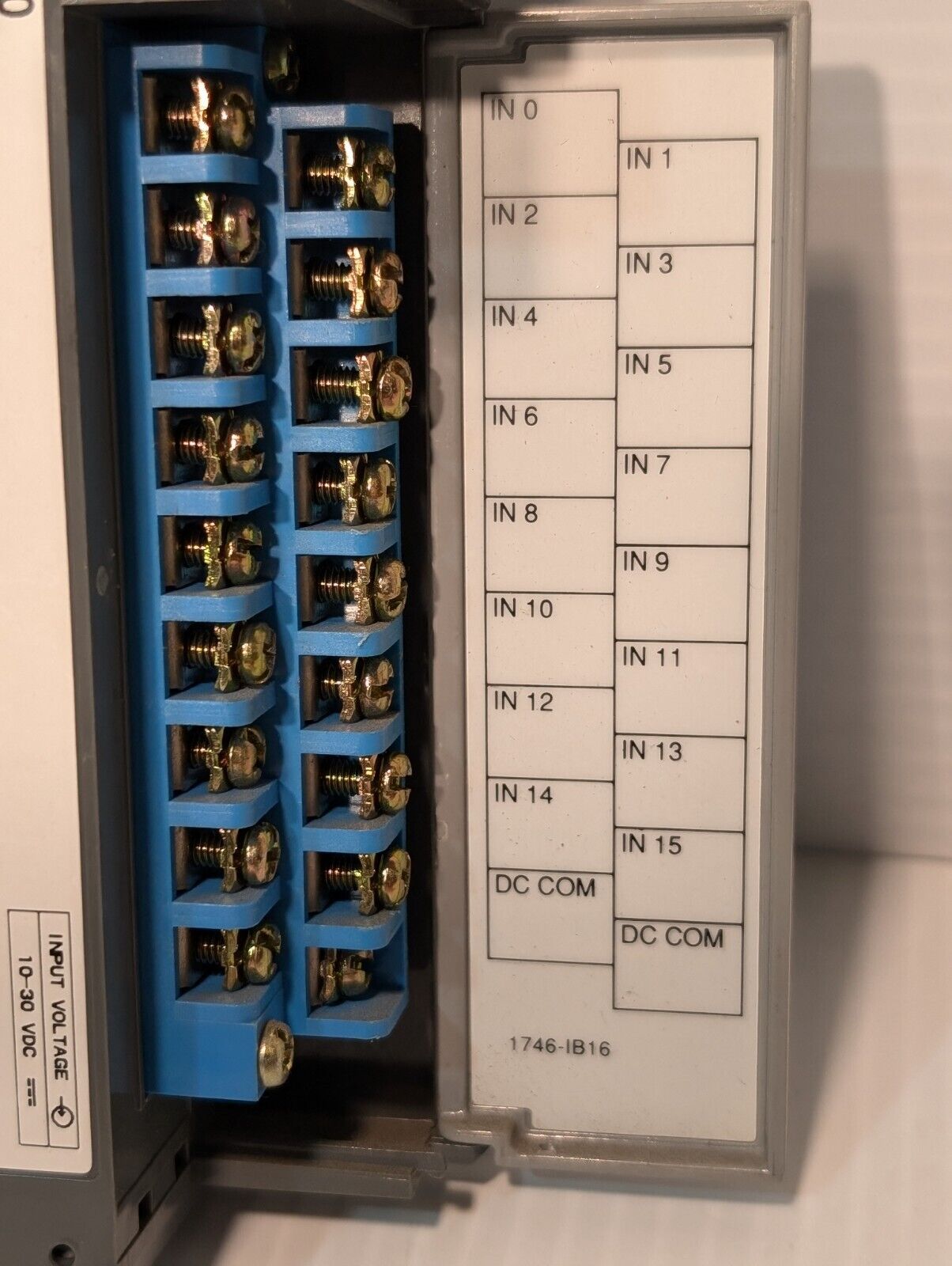 *Allen Bradley 1746-IB16 SLC 500 Input Module Memory Ethernet - Free Shipping*