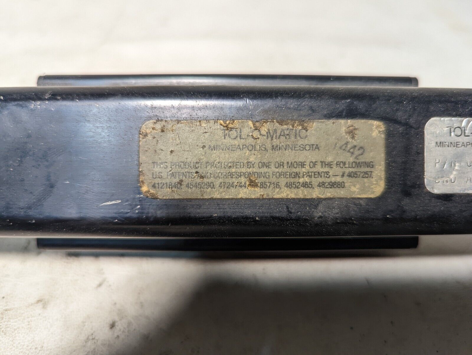 TOL-O-MATIC F/O 362615*00, P/N 09100006  pneumatic actuator, STK 5.000