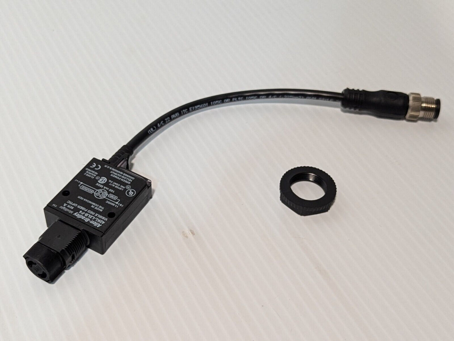 Allen-Bradley 42KL-L2LB-F4 / Ser A MiniSight Visible Red Fiber Optic 11-30VDC