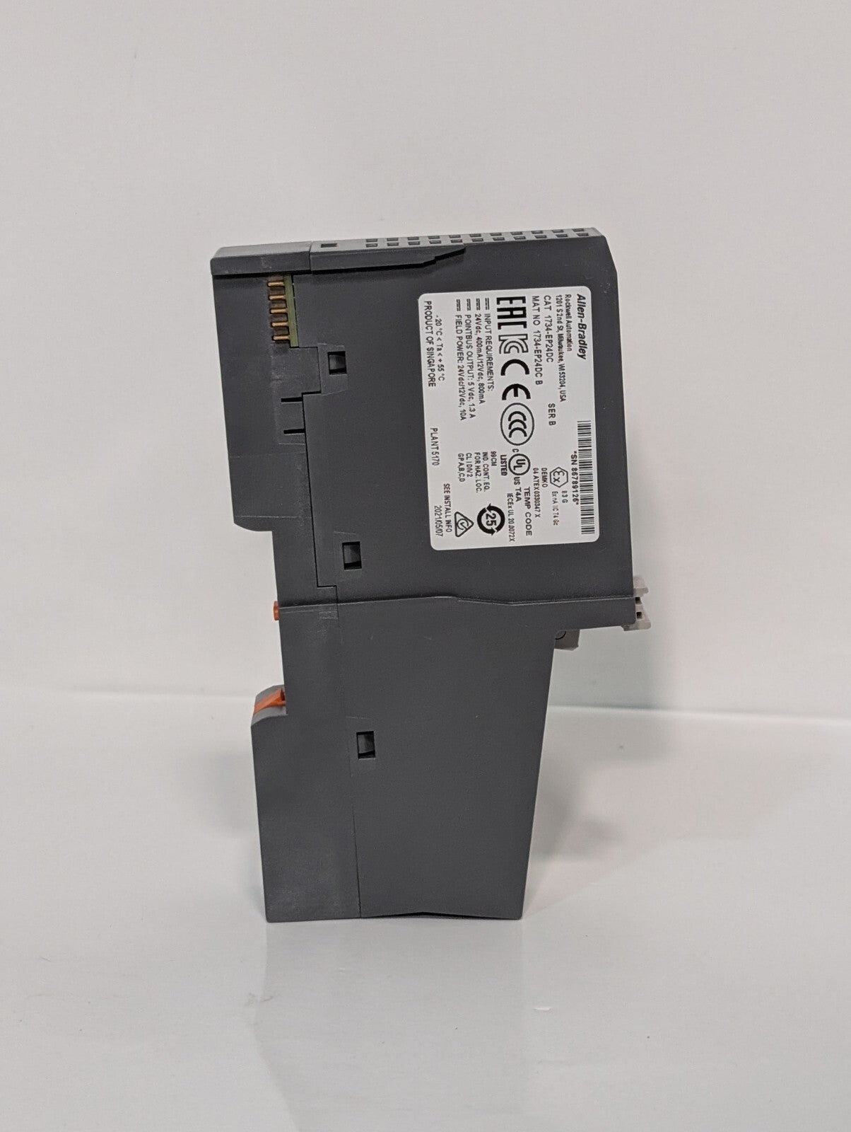 Allen Bradley 1734-EP24DC POINT I/O Extension Power Module Ser B 1734-EP24DC B