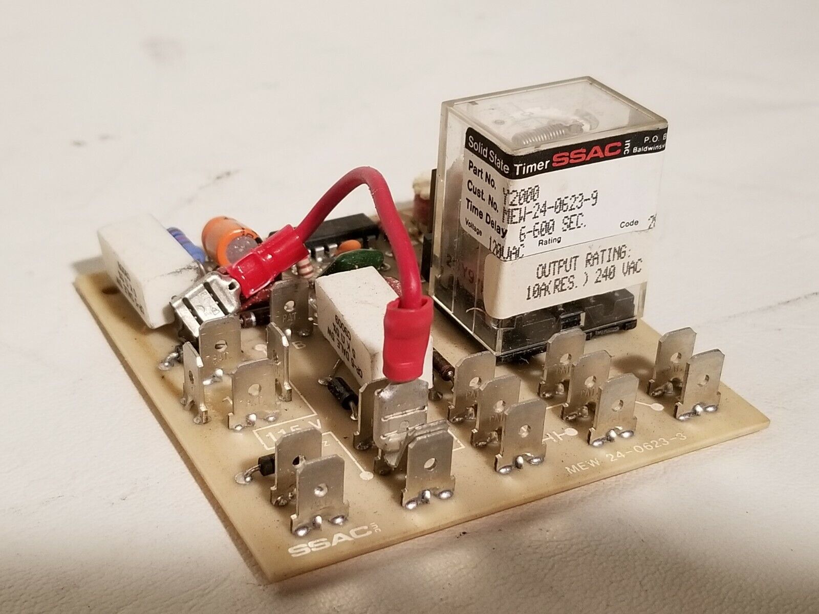SSAC ADO102A timer board
