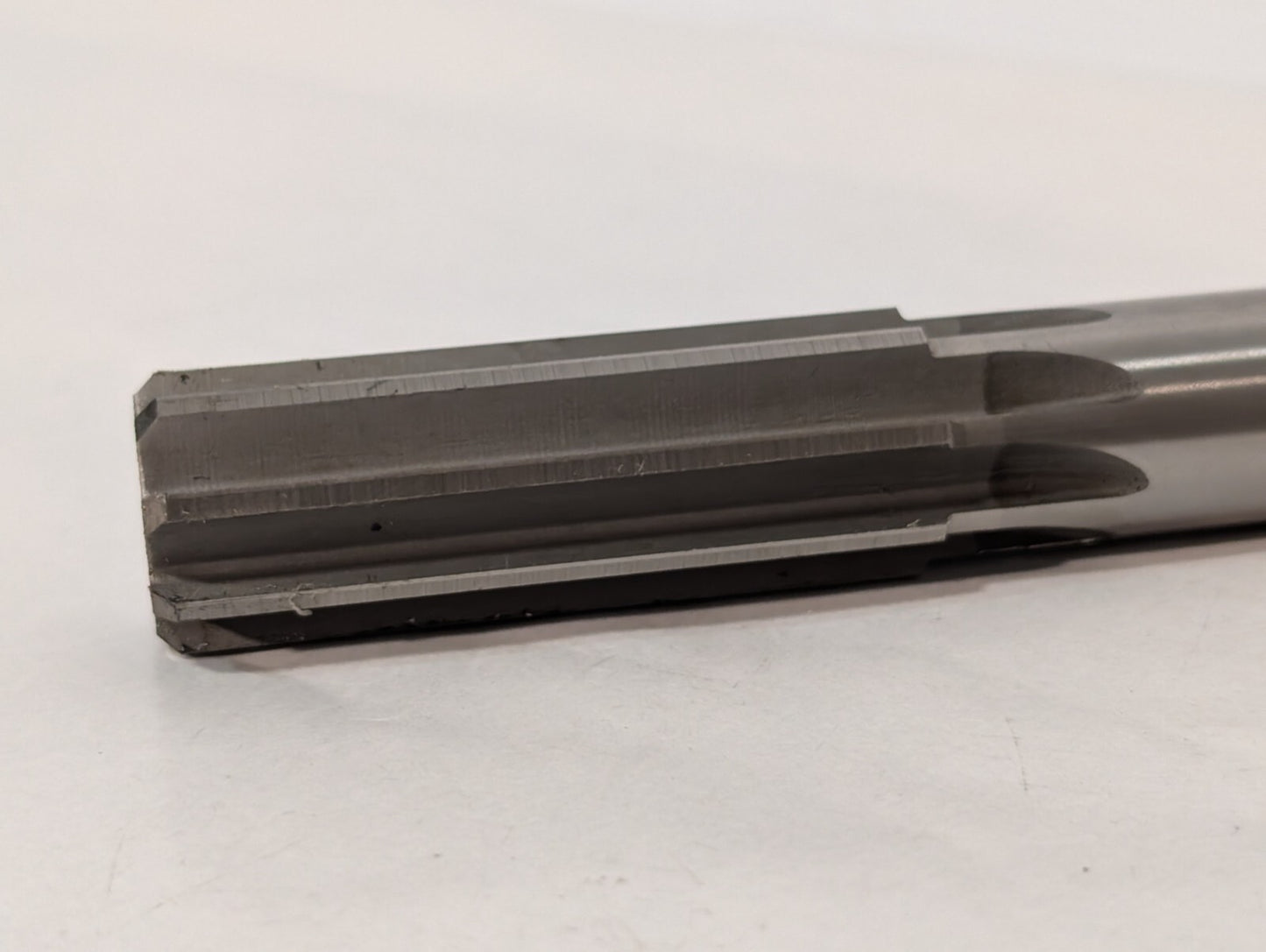 Yankee 02298503 433 Reamer, 25mm O.D., High-Speed Steel, Straight Flute, 8 Flute