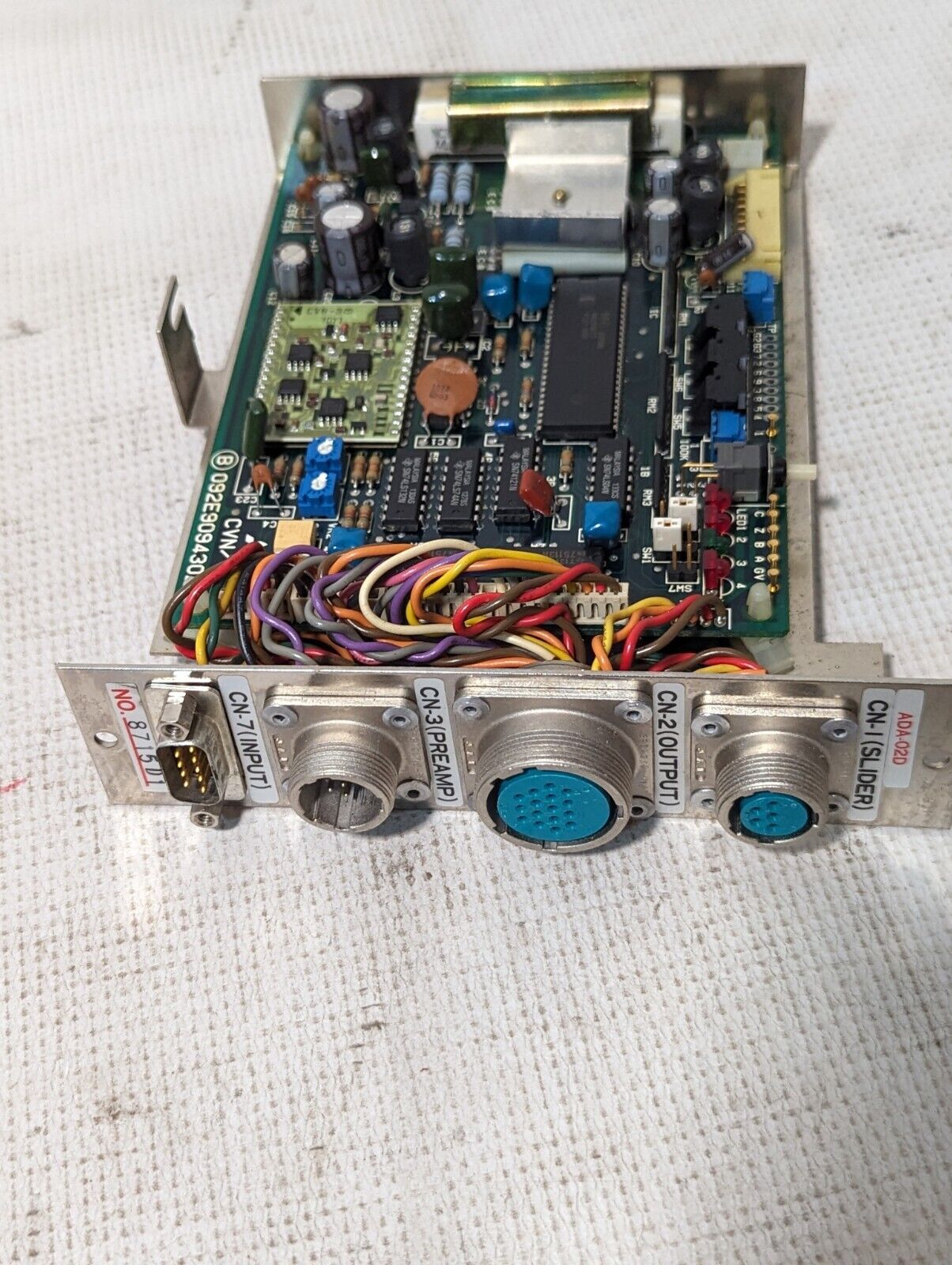Mitsubishi ADA-02D Converter Circuit Card, CVN/3 092E9094302