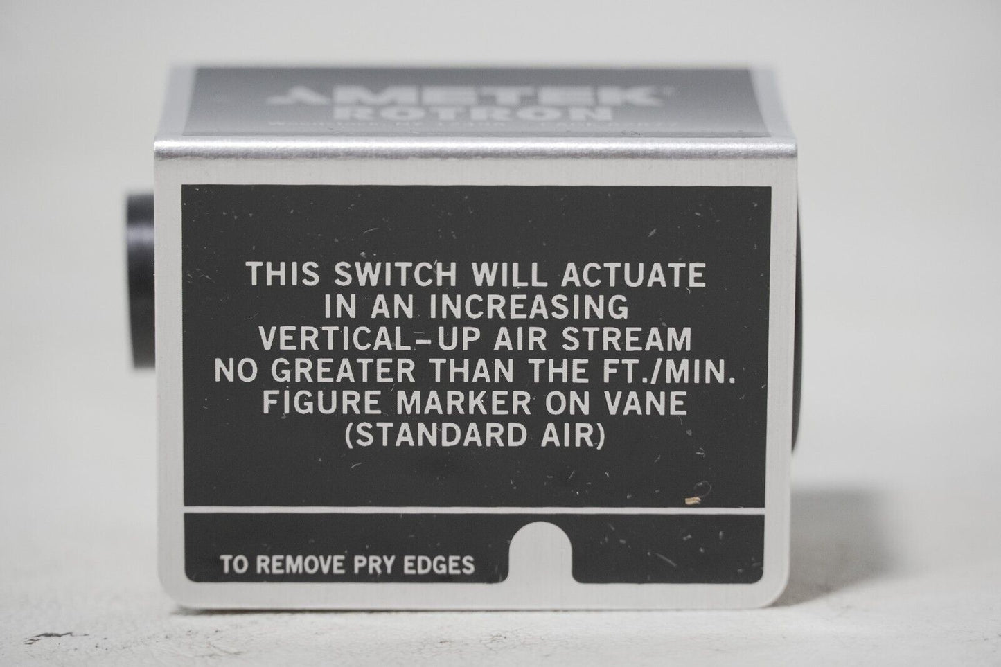 Ametek RotRon 041109 Air Flow Switch Model 2C SWITCH ONLY