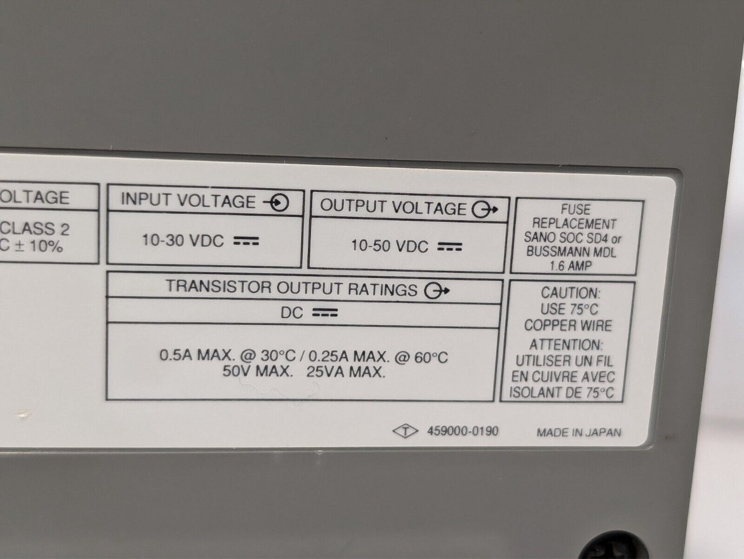 Allen Bradley 1747-L20N Slc 500 Processor Unit 20 I/O 1747L20N-Free Ship+Return