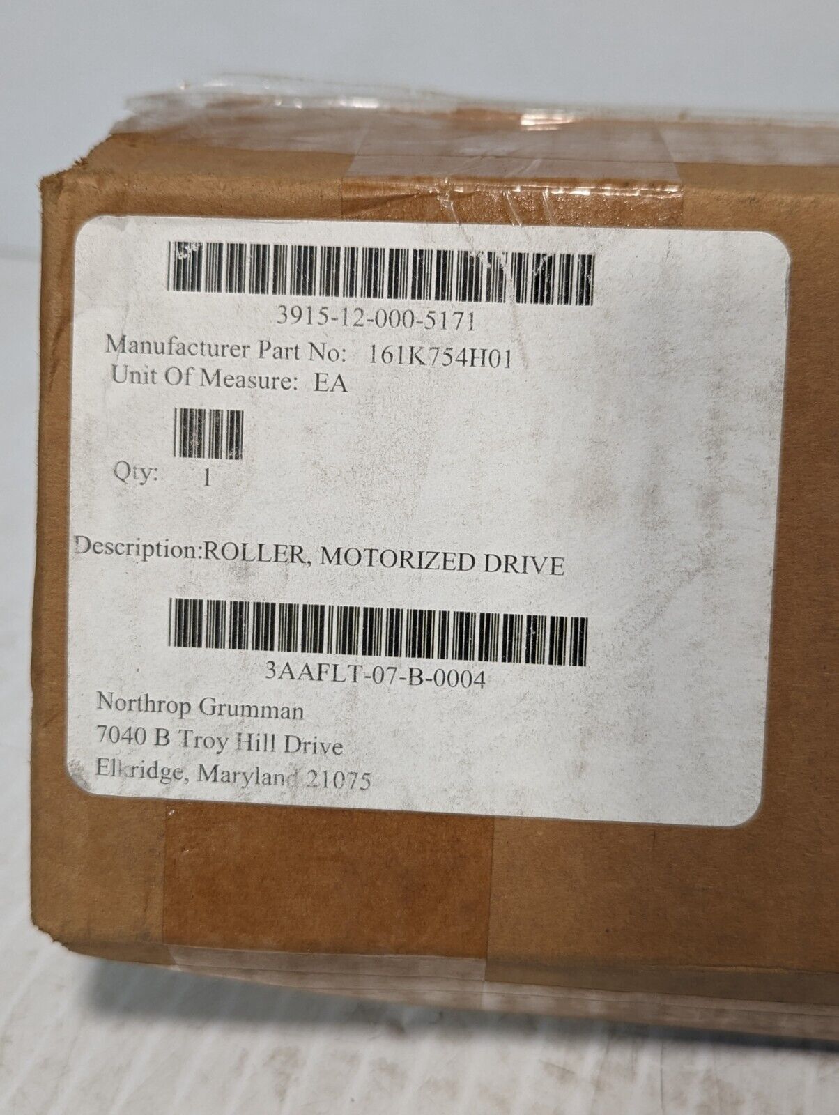 Moller Itoh Roller Motorized Drive 3915-12-000-5171 161K754H01 - Free Shipping