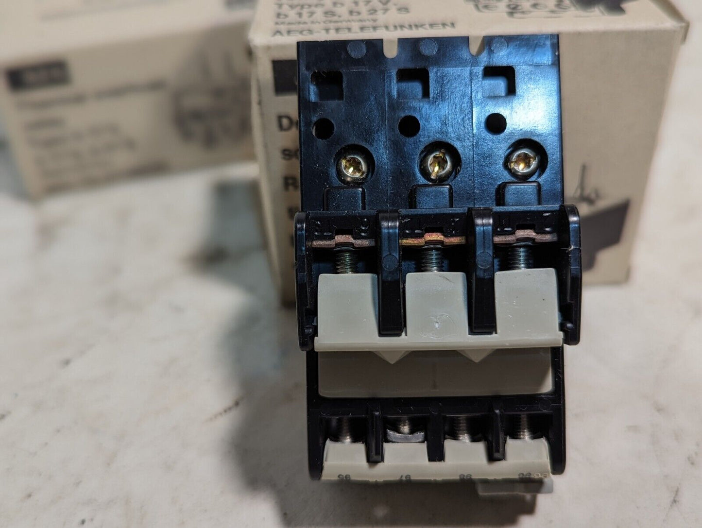 AEG b27S thermal overload relay, 910-341-958-00