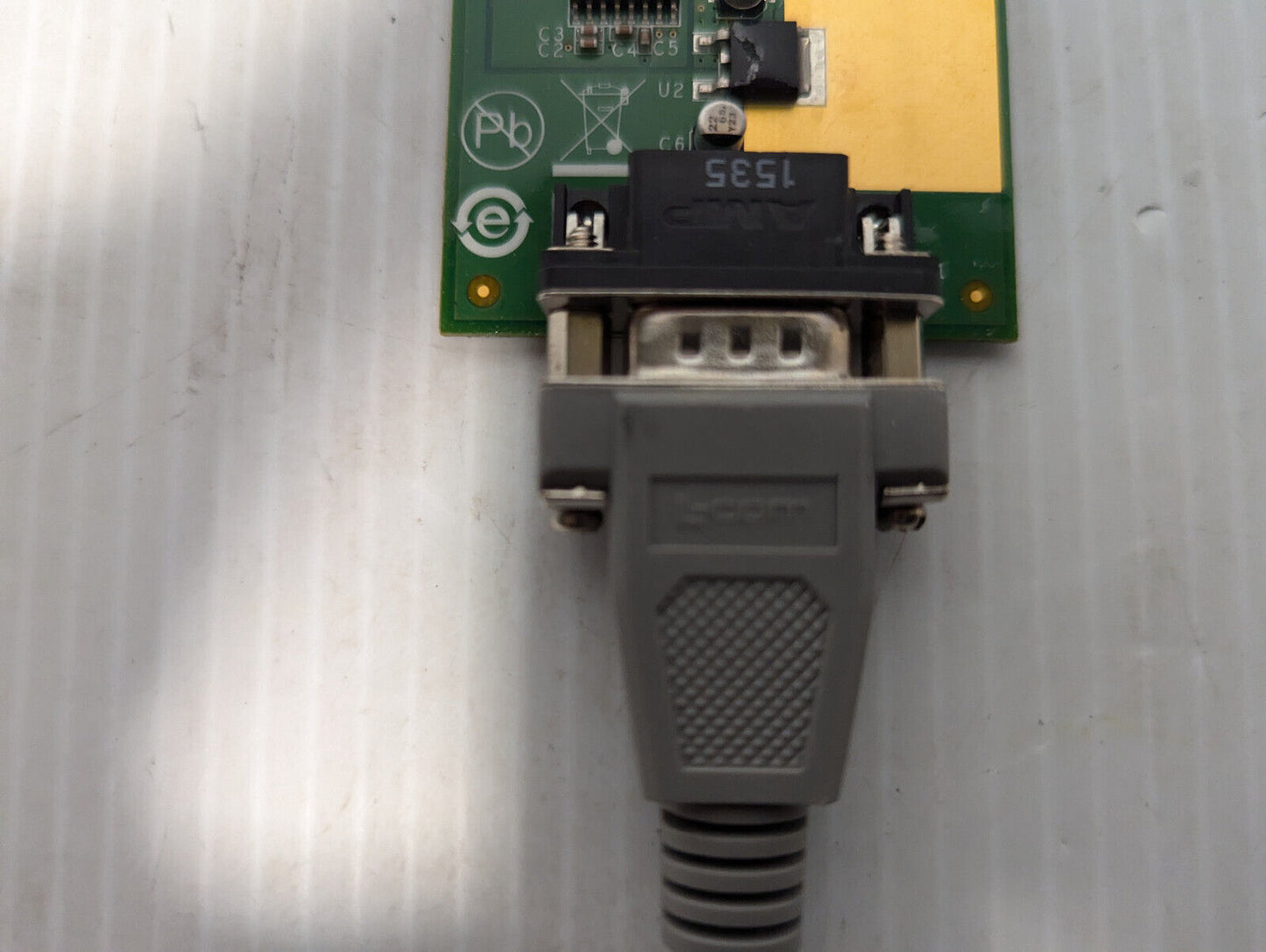 PCI73012 REV B Circuit Board with 1535 LCom Amp Connection 1017-068