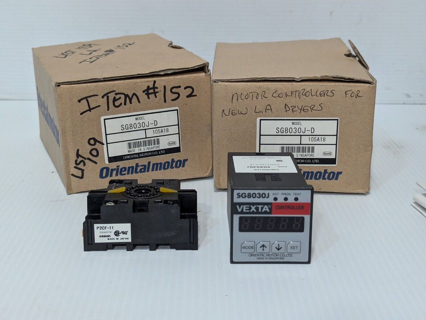 Vexta Oriental Motors SG8030J-D motor controller, 24VDC - Free Shipping