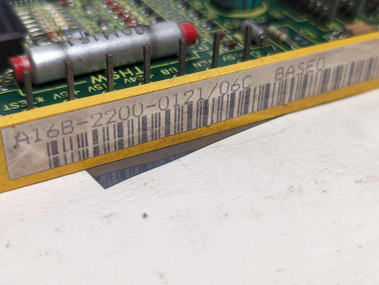Fanuc A16B-2200-0121/06C control card, Base 0, circuit board