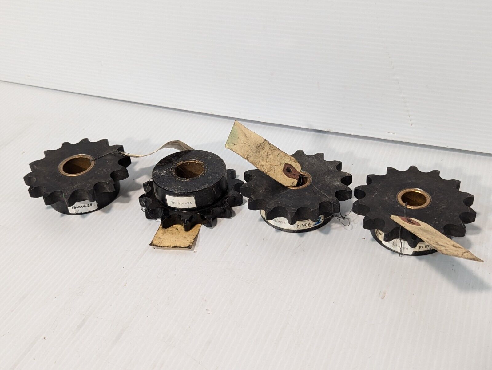 Tsubaki 60B14 Sprocket 14 Teeth (Lot of 4) - Free Shipping+Returns