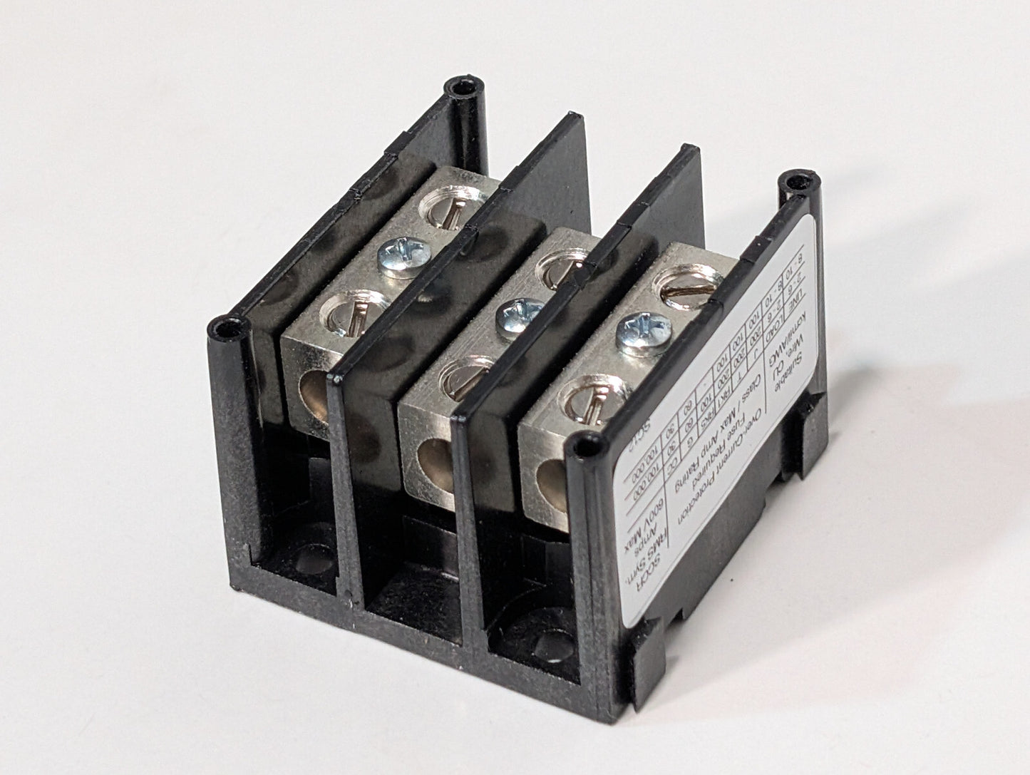 Allen Bradley 1492-PDM3111 Ser B Bulletin 1492 600V Terminal Block, CU Wire