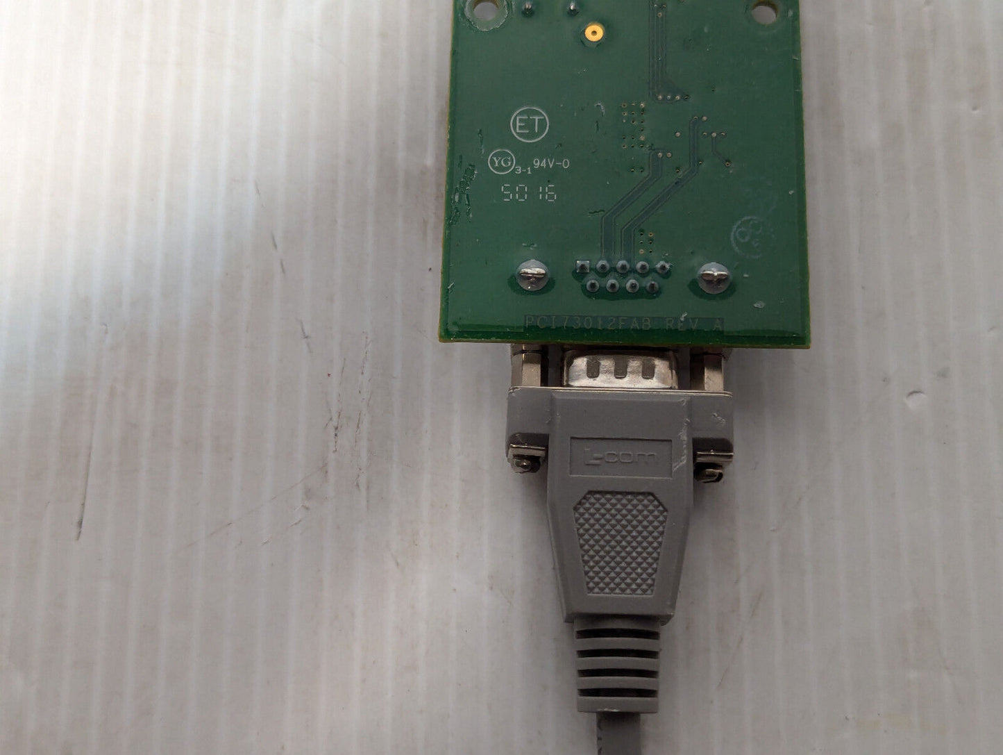 PCI73012 REV B Circuit Board with 1535 LCom Amp Connection 1017-068