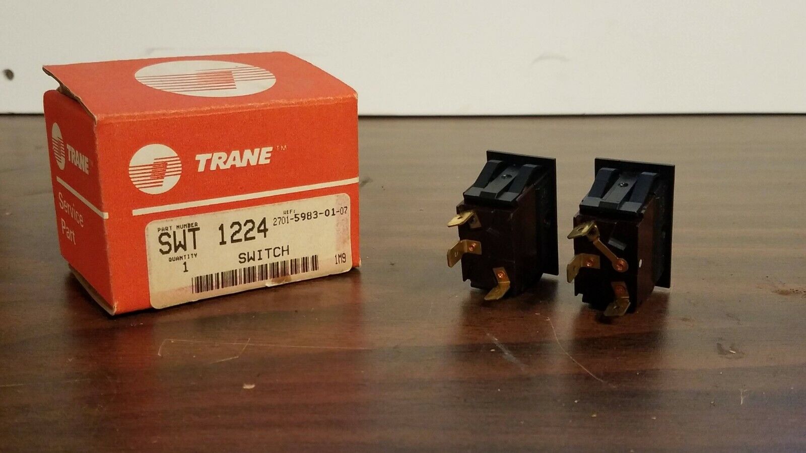 Trane SWT01224, 1224, switch, two switches per box