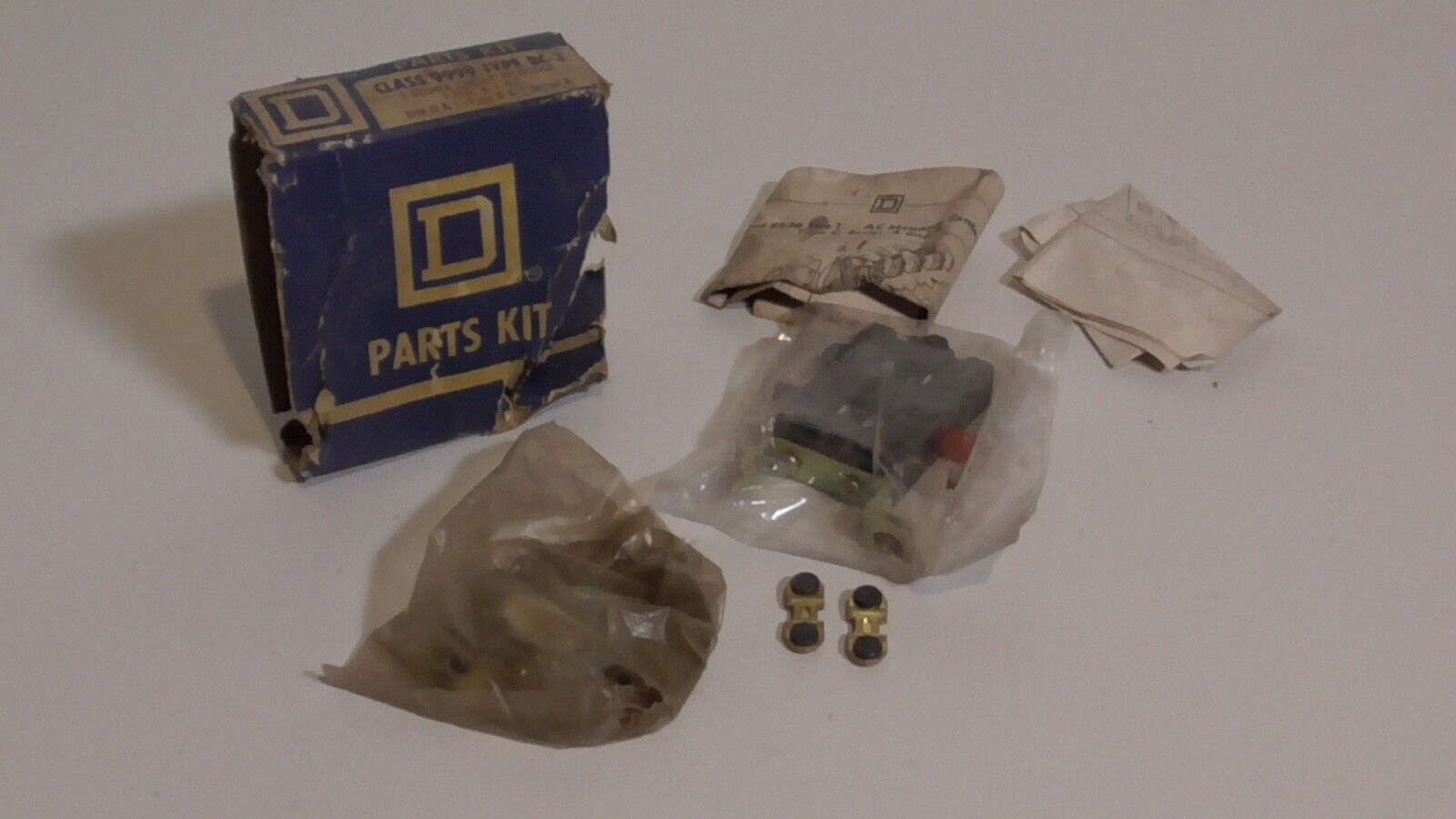 Square D Parts Kit Double Circuit Interlock Class 9999 Type BC-3 9999 BC-3