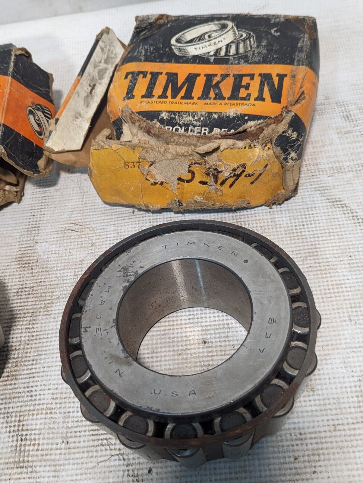 Timken 837 tapered roller bearing