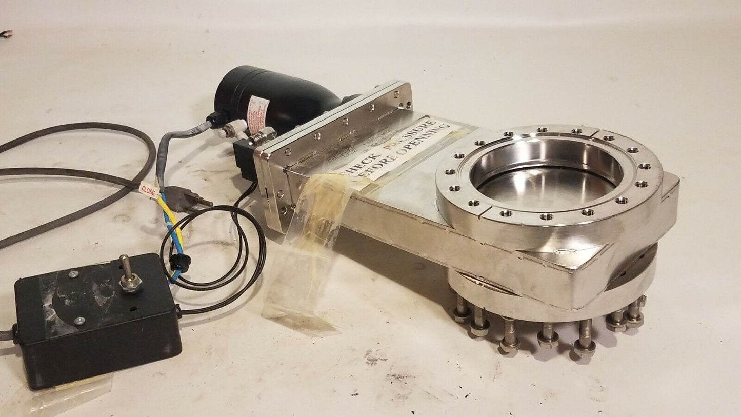 A&N GV400-CF-E-P Pneumatically actuated gate valve