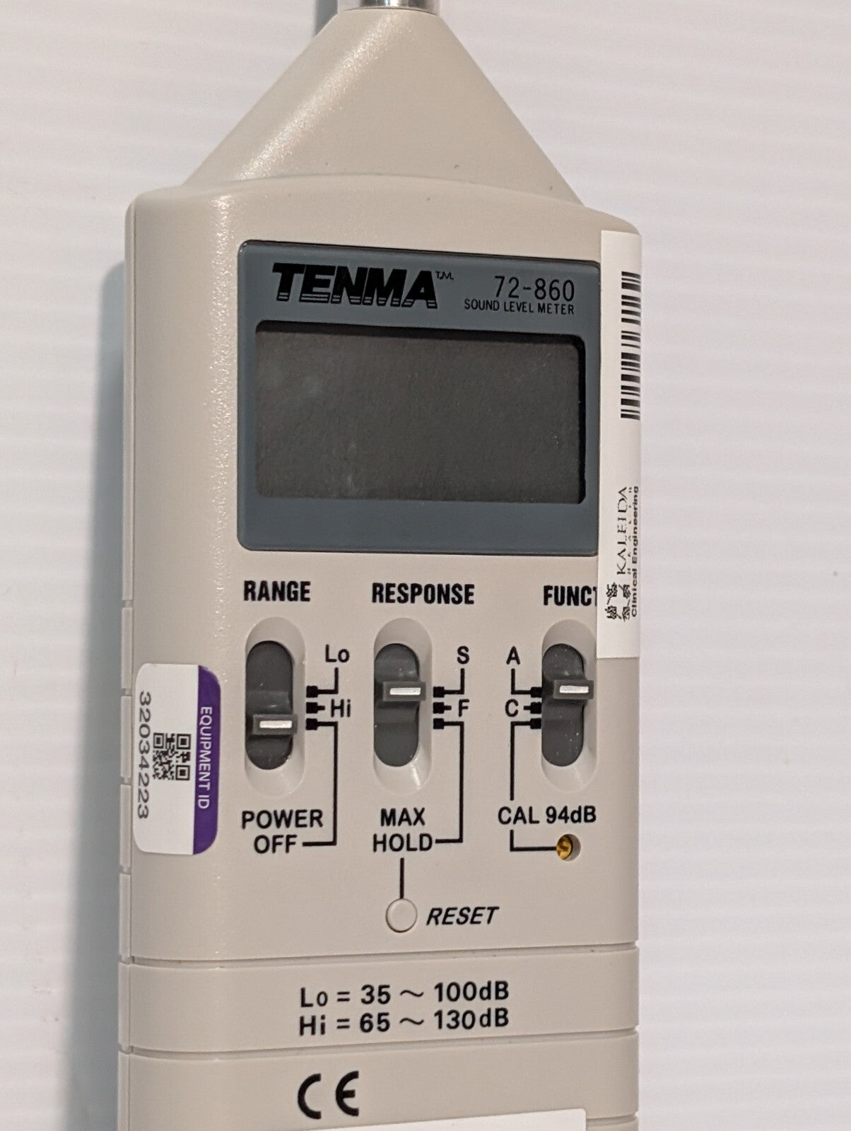 Tenma 72-860 Portable Sound Level Meter, Digital