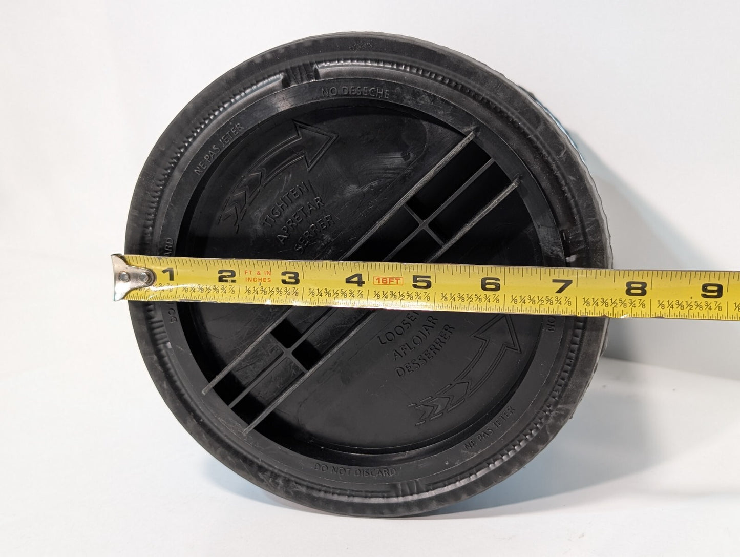 Ultra-Web Cartridge Filter for Wet or Dry Pickup, 6.5" Height x 7.5" Diameter