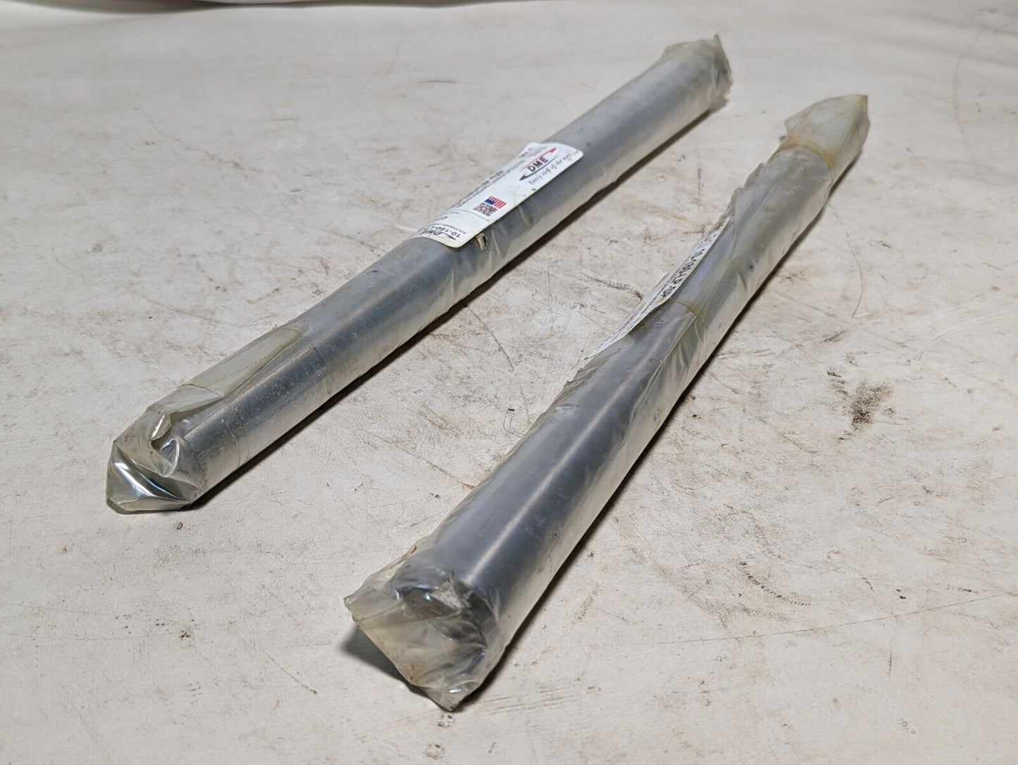 Lot of 2 DME 10-180-LP-SP non-standard lamina mold pins