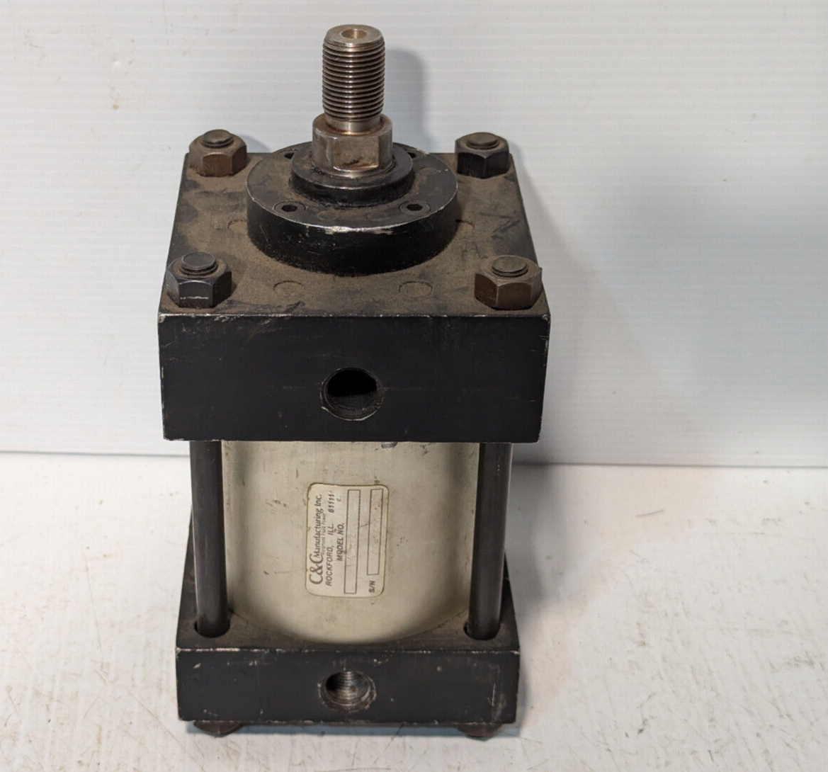 C&C Mfg 4" bore x 2" stroke cylinder, 863686, Made in USA, Free Shipping