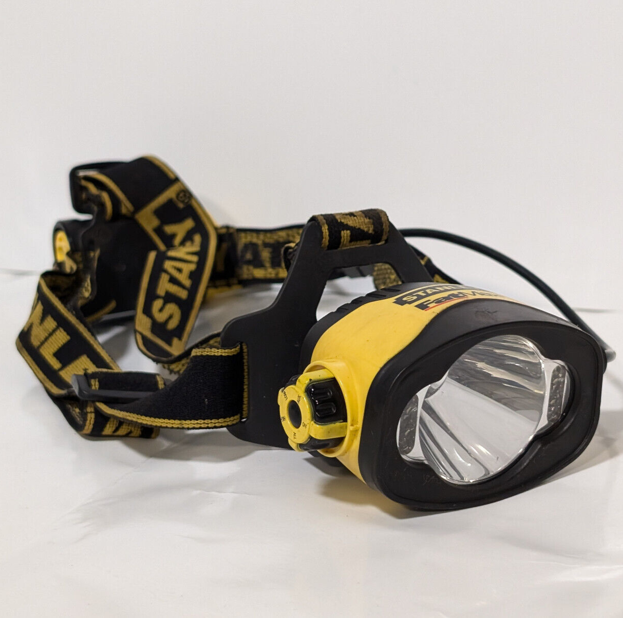 Stanley FatMax Headlamp LED, AAA, Adjustable Elastic Strap, Settings