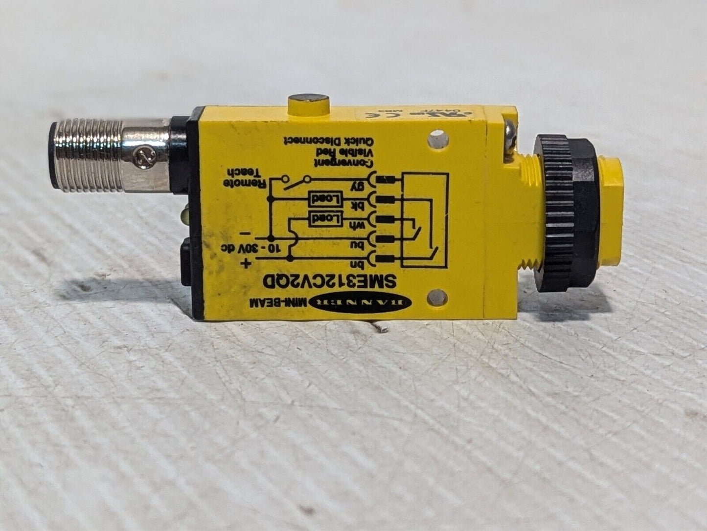 Banner SME312CV2QD DEMO Photoelectric Sensor Switch - Free Shipping+Returns