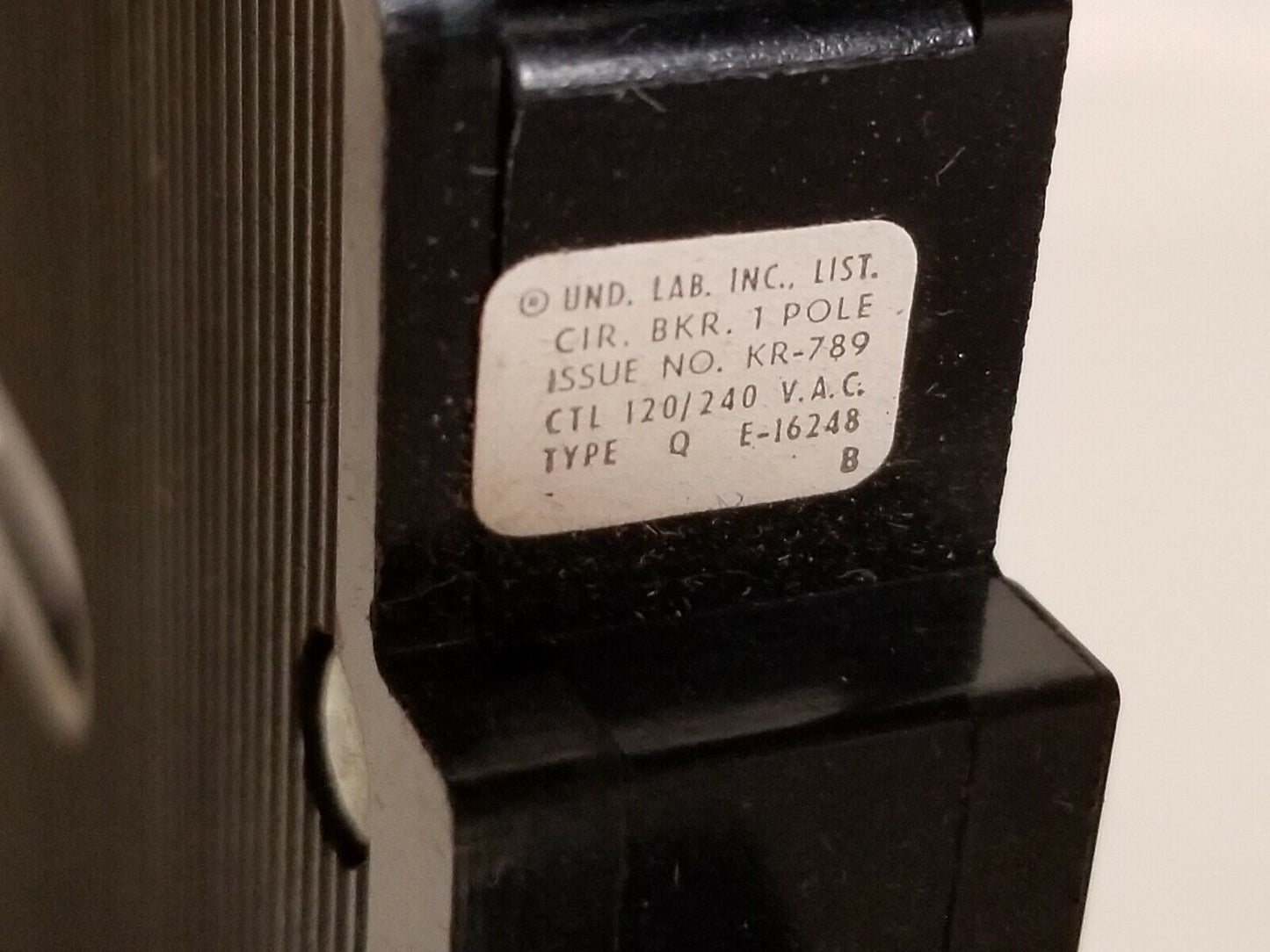 Zinsco Q40 Q140 Circuit Breaker 1 Pole 40 Amp 120/240 VAC