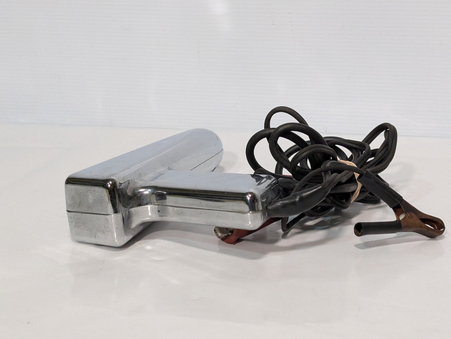 Vintage Chrome Peerless Pulsar Model 150 Power Timing Light Tool Gun