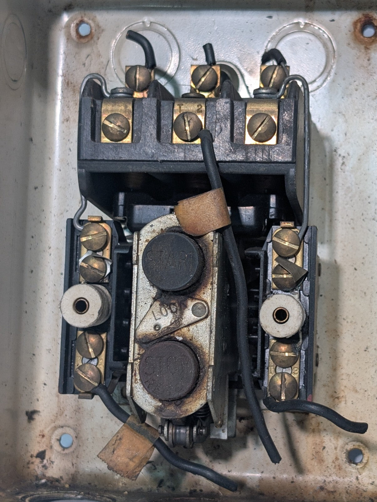 Allen Bradley 609-BAWA AC Manual Starting Switch, 3-Phase, Size 1, Type 1