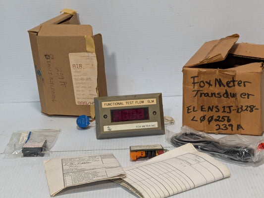 Test Flow Meter using Fox and Bourns Components - Free Shipping