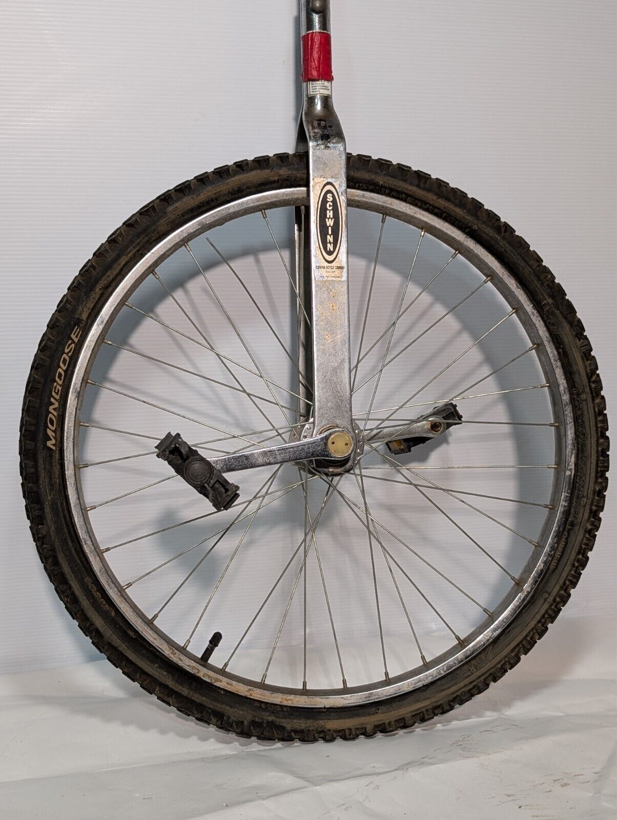 Vintage Schwinn Unicycle 1970's Retro w/ 24" Mongoose Tire and Viscount Seat